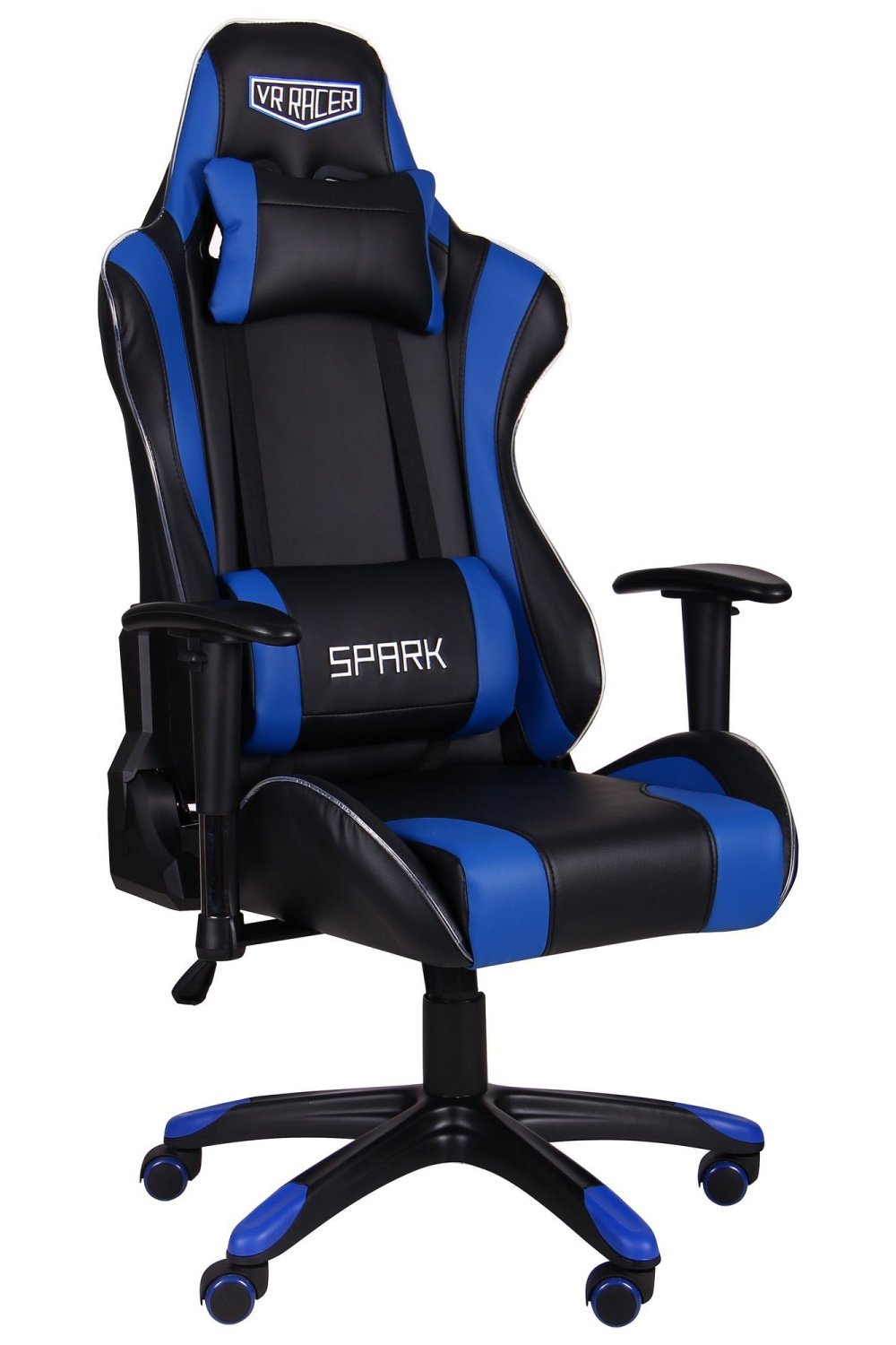 Купить Игровое кресло VR Racer Spark (521797) Blue - цена в Харькове ...