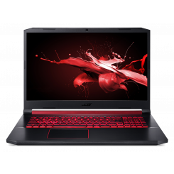 Ноутбук Acer Nitro 5 AN517-51 (NH.Q9BEU.00L) Black / 17.3″ (1920x1080, IPS) / Intel Core i5-9300H (2.4–4.1 ГГц), 4 ядра / NVIDIA GeForce RTX 2060 / 16 ГБ (DDR4) / 512 ГБ (SSD) / Без ОС