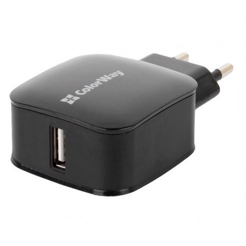 

ColorWay 1A 1 USB (CW-CHS001-BK) Black