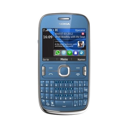 Купить Мобильный телефон Nokia Asha 302 Midnight Blue - цена в Харькове, Киеве, Днепре, Одессе
в интернет-магазине Telemart фото