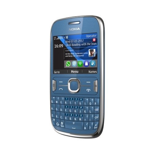 Купить Мобильный телефон Nokia Asha 302 Midnight Blue - цена в Харькове, Киеве, Днепре, Одессе
в интернет-магазине Telemart фото