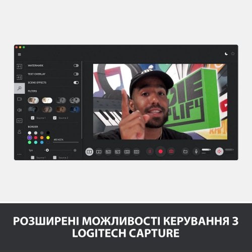 Купити Веб-камера Logitech StreamCam (960-001281) Graphite - ціна в Києві, Львові, Вінниці, Хмельницькому, Франківську, Україні | інтернет-магазин TELEMART.UA фото