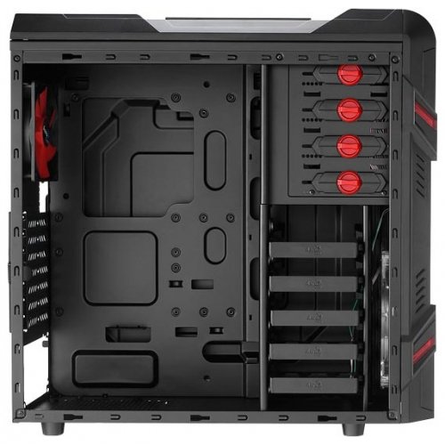 Продать Корпус Aerocool GT-R без БП (4713105952186) Black по Trade-In интернет-магазине Телемарт - Киев, Днепр, Украина фото