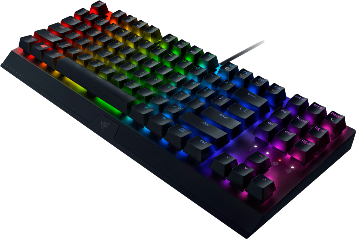 Как поменять цвет на клавиатуре razer blackwidow