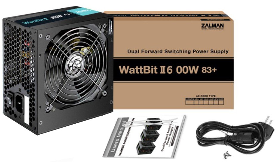 Обзор блок питания zalman wattbit 600w