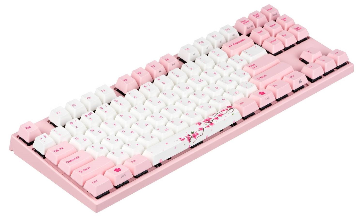 Клавиатура Varmilo VA87M Sakura Cherry MX Silent Red (VA87MP2P/PP88RA ...
