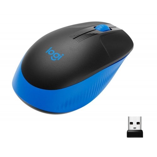 Купити Миша Logitech M190 (910-005907) Blue - ціна в Києві, Львові, Вінниці, Хмельницькому, Франківську, Україні | інтернет-магазин TELEMART.UA фото