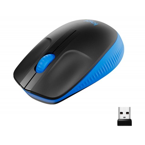 Купити Миша Logitech M190 (910-005907) Blue - ціна в Києві, Львові, Вінниці, Хмельницькому, Франківську, Україні | інтернет-магазин TELEMART.UA фото