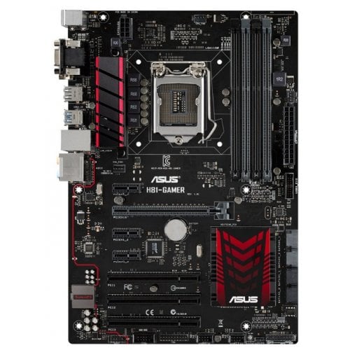 Продати Материнська плата Asus H81-GAMER (s1150, Intel H81) за Trade-In у інтернет-магазині Телемарт - Київ, Дніпро, Україна фото