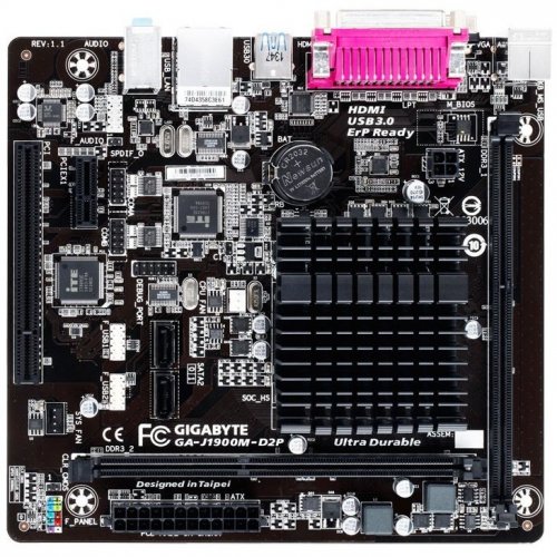 Продать Материнская плата Gigabyte GA-J1900M-D2P (Intel J1900) по Trade-In интернет-магазине Телемарт - Киев, Днепр, Украина фото