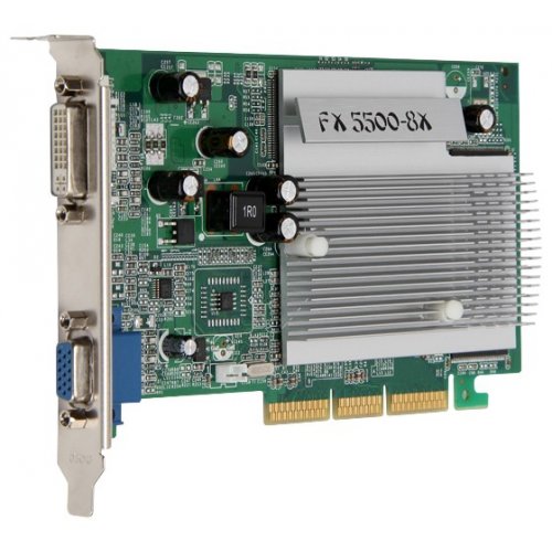 Продать Видеокарта MSI GeForce FX 5500 256MB (FX5500-D256H) по Trade-In интернет-магазине Телемарт - Киев, Днепр, Украина фото