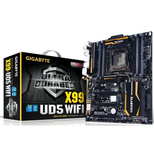 Продати Материнська плата Gigabyte GA-X99-UD5 WIFI (s2011-3, Intel X99) за Trade-In у інтернет-магазині Телемарт - Київ, Дніпро, Україна фото