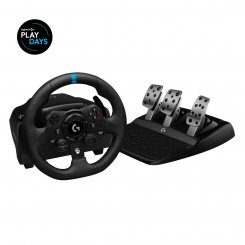 Кермо з педалями Logitech G923 Trueforce Racing Wheel and Pedals (941-000158) Black