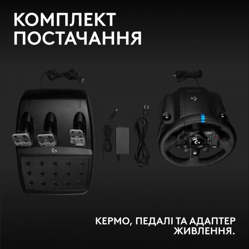 Photo Logitech G923 Trueforce Racing Wheel and Pedals (941-000158) Black