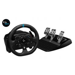 Руль Logitech G923 Trueforce Racing Wheel and Pedals (941-000158) Black