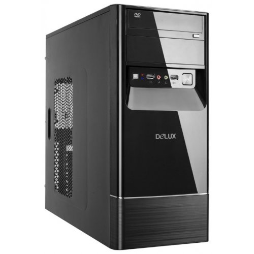 Продати Корпус Delux MU301 450W (MU301 450W) Black за Trade-In у інтернет-магазині Телемарт - Київ, Дніпро, Україна фото
