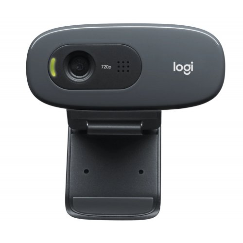 Купити Веб-камера Logitech HD Webcam C270 (960-000636) - ціна в Києві, Львові, Вінниці, Хмельницькому, Франківську, Україні | інтернет-магазин TELEMART.UA фото