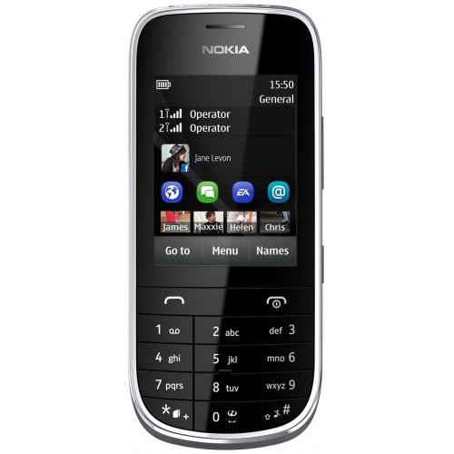 Купить Мобильный телефон Nokia Asha 202 Dark Grey - цена в Харькове, Киеве, Днепре, Одессе
в интернет-магазине Telemart фото