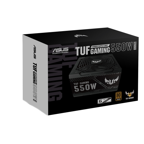 Продати Блок живлення Asus TUF Gaming 550W (TUF-GAMING-550B) за Trade-In у інтернет-магазині Телемарт - Київ, Дніпро, Україна фото