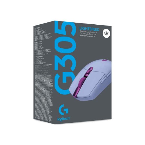 Photo Mouse Logitech G305 Lightspeed (910-006022) Lilac