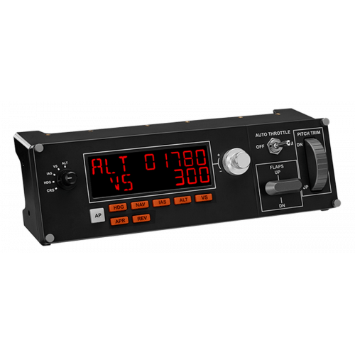Купити Панель для авіасимуляторів Logitech G Pro Flight Multi Panel (945-000009) Black - ціна в Києві, Львові, Вінниці, Хмельницькому, Франківську, Україні | інтернет-магазин TELEMART.UA фото