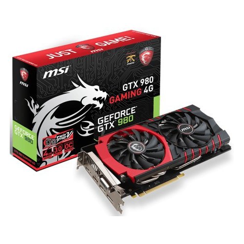 Продать Видеокарта MSI GeForce GTX 980 4096MB (GTX 980 GAMING 4G) по Trade-In интернет-магазине Телемарт - Киев, Днепр, Украина фото