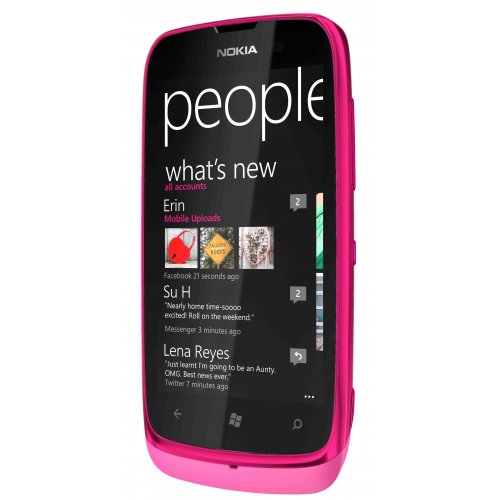 Купить Смартфон Nokia Lumia 610 Magenta - цена в Харькове, Киеве, Днепре, Одессе
в интернет-магазине Telemart фото