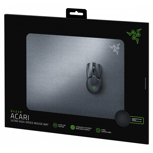 Купити Килимок для миші Razer Acari Large (RZ02-03310100-R3M1) Black - ціна в Києві, Львові, Вінниці, Хмельницькому, Франківську, Україні | інтернет-магазин TELEMART.UA фото
