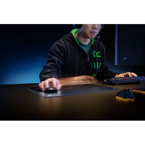 Купити Килимок для миші Razer Acari Large (RZ02-03310100-R3M1) Black - ціна в Києві, Львові, Вінниці, Хмельницькому, Франківську, Україні | інтернет-магазин TELEMART.UA фото