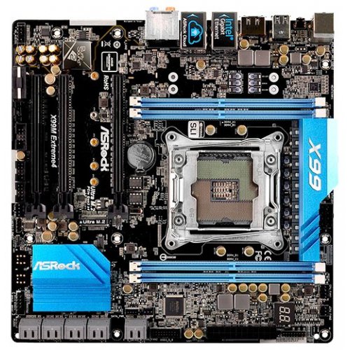 Продати Материнська плата AsRock X99M EXTREME4 (s2011-3, Intel X99) за Trade-In у інтернет-магазині Телемарт - Київ, Дніпро, Україна фото