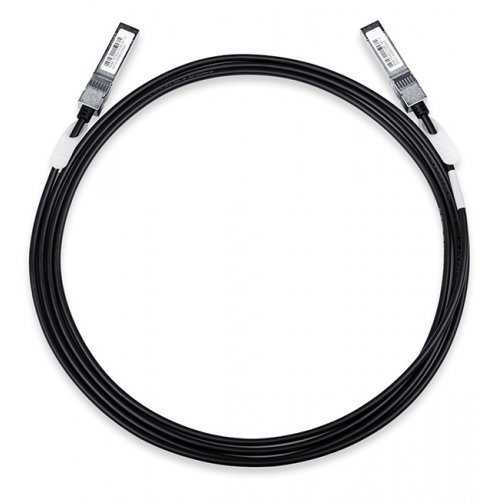 Купити Кабель TP-LINK 10G SFP+ to SFP+ 1m (TXC432-CU1M) Black - ціна в Києві, Львові, Вінниці, Хмельницькому, Франківську, Україні | інтернет-магазин TELEMART.UA фото