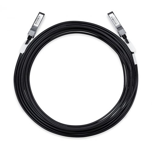 Купити Кабель TP-LINK 10G SFP+ to SFP+ 3m (TXC432-CU3M) Black - ціна в Києві, Львові, Вінниці, Хмельницькому, Франківську, Україні | інтернет-магазин TELEMART.UA фото