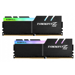 Фото G.Skill DDR4 16GB (2x8GB) 3600Mhz Trident Z RGB (F4-3600C16D-16GTZRC)