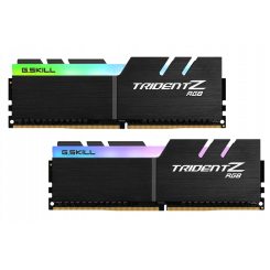 Фото G.Skill DDR4 32GB (2x16GB) 3600Mhz Trident Z RGB (F4-3600C16D-32GTZRC)