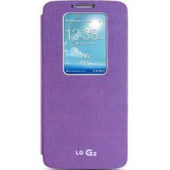 Чохол Чехол LG Quick Window для LG G2 D802 (CCF-240G) Violet