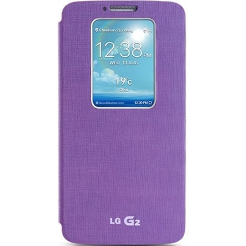 Купити Чохол Чехол LG Quick Window для LG G2 D802 (CCF-240G) Violet - ціна в Києві, Львові, Вінниці, Хмельницькому, Франківську, Україні | інтернет-магазин TELEMART.UA фото