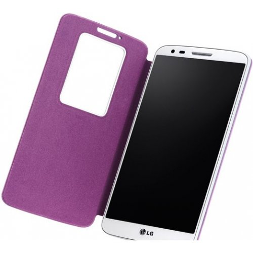 Купити Чохол Чехол LG Quick Window для LG G2 D802 (CCF-240G) Violet - ціна в Києві, Львові, Вінниці, Хмельницькому, Франківську, Україні | інтернет-магазин TELEMART.UA фото