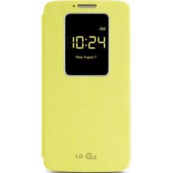 Чохол Чехол LG Quick Window для LG G2 D802 (CCF-240G) Yellow