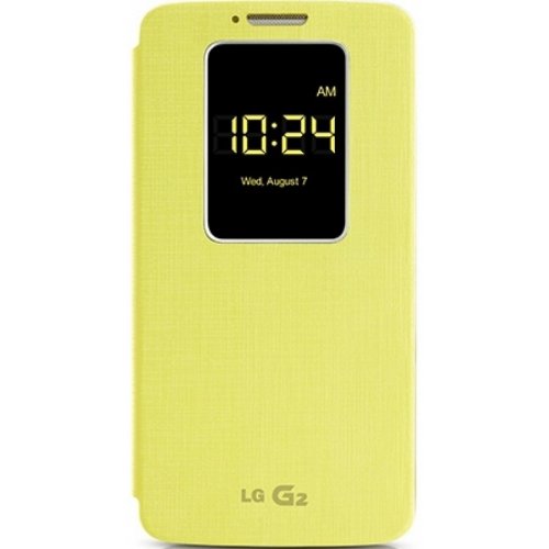 Купити Чохол Чехол LG Quick Window для LG G2 D802 (CCF-240G) Yellow - ціна в Києві, Львові, Вінниці, Хмельницькому, Франківську, Україні | інтернет-магазин TELEMART.UA фото