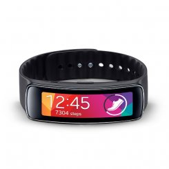 Фітнес-браслет Samsung Gear Fit SM-R350 Charcoal Black
