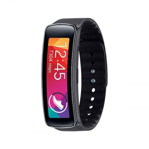 Фітнес-браслет Samsung Gear Fit SM-R350 Charcoal Black купити в Україні | Telemart фото