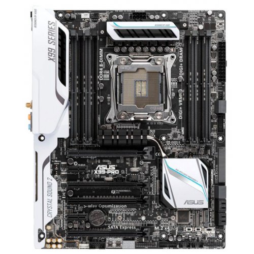 Продати Материнська плата Asus X99-PRO (s2011-3, Intel X99) за Trade-In у інтернет-магазині Телемарт - Київ, Дніпро, Україна фото