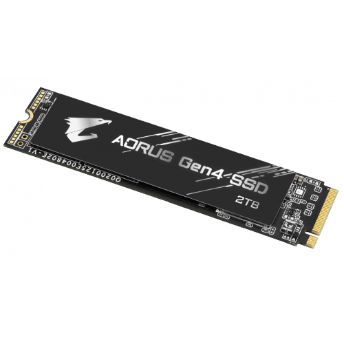 Фото SSD-диск Gigabyte AORUS Gen4 3D NAND TLC 2TB M.2 (2280 PCI-E) NVMe 1.3 (GP-AG42TB)