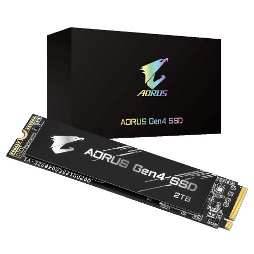 Продати SSD-диск Gigabyte AORUS Gen4 3D NAND TLC 2TB M.2 (2280 PCI-E) NVMe 1.3 (GP-AG42TB) за Trade-In у інтернет-магазині Телемарт - Київ, Дніпро, Україна фото