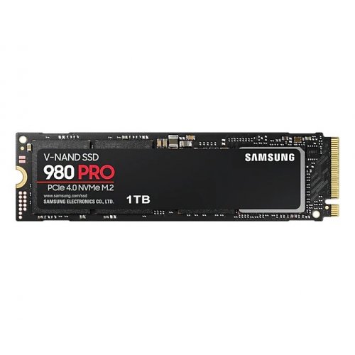 Фото Samsung 980 PRO V-NAND MLC 1TB M.2 (2280 PCI-E) NVMe 1.3c (MZ-V8P1T0BW)