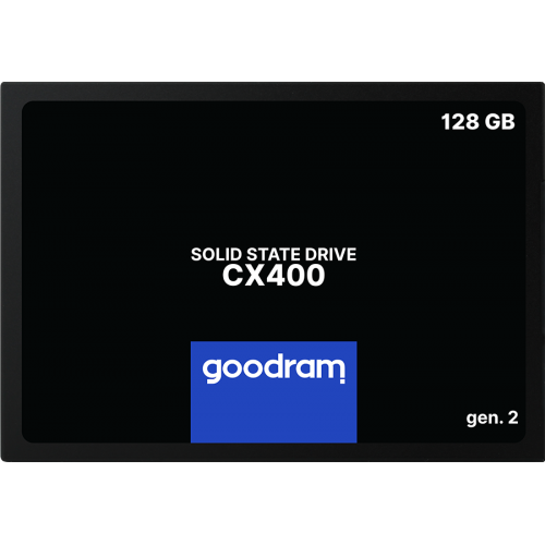 Купить SSD-диск GoodRAM CX400 Gen.2 3D NAND TLC 128GB 2.5" (SSDPR-CX400-128-G2) с проверкой совместимости: обзор, характеристики, цена в Киеве, Днепре, Одессе, Харькове, Украине | интернет-магазин TELEMART.UA фото