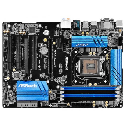 Продать Материнская плата AsRock Z97 EXTREME3 (s1150, Intel Z97) по Trade-In интернет-магазине Телемарт - Киев, Днепр, Украина фото