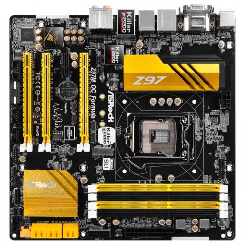 Продати Материнська плата AsRock Z97M OC FORMULA (s1150, Intel Z97) за Trade-In у інтернет-магазині Телемарт - Київ, Дніпро, Україна фото