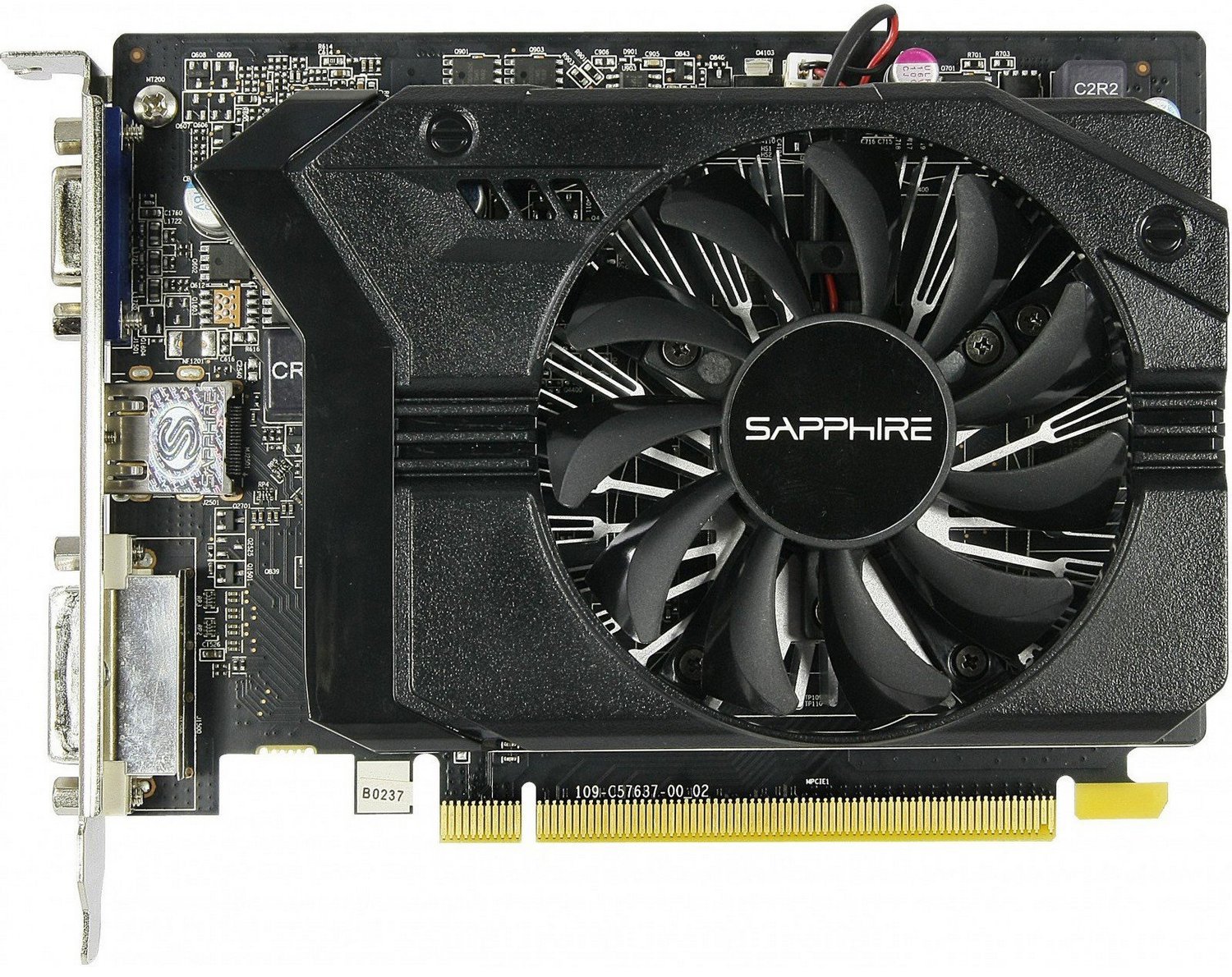 Продать Видеокарта Sapphire Radeon R7 250 1024MB (11215-99-90G FR) Factory  Recertified по Trade-In интернет-магазине Телемарт - Киев, Днепр, Украина