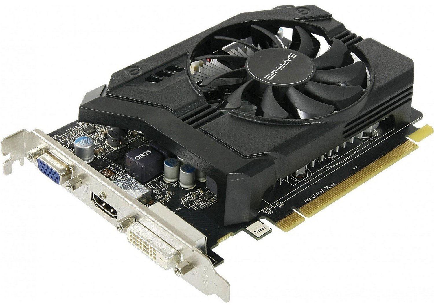 Продать Видеокарта Sapphire Radeon R7 250 1024MB (11215-99-90G FR) Factory  Recertified по Trade-In интернет-магазине Телемарт - Киев, Днепр, Украина